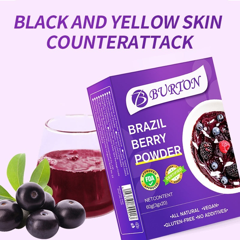 Brazilian Berry Powder Fruit Flavored Drink