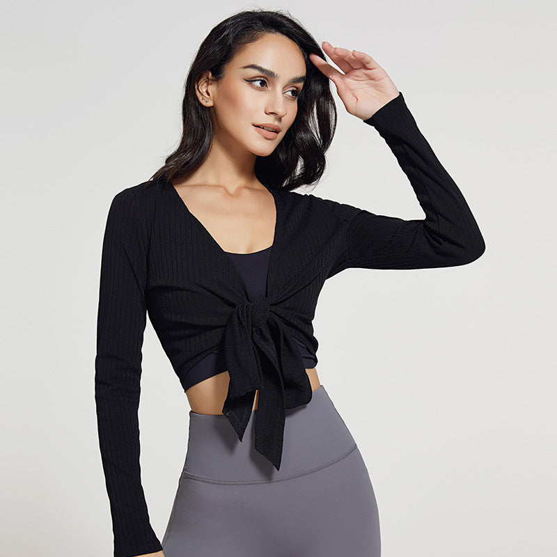 Women's Loose Breathable Long-sleeved Yoga Clothes