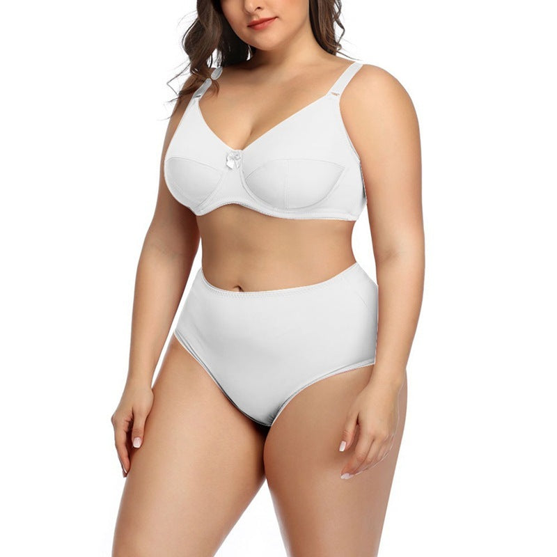 Comfortable Breathable Large Cup Glossy Bra