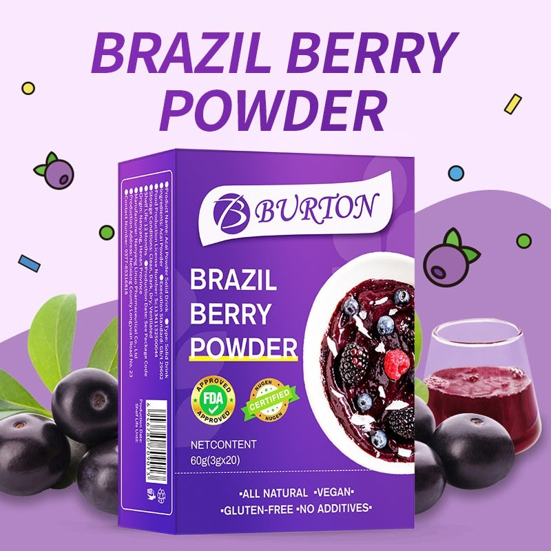 Brazilian Berry Powder Fruit Flavored Drink