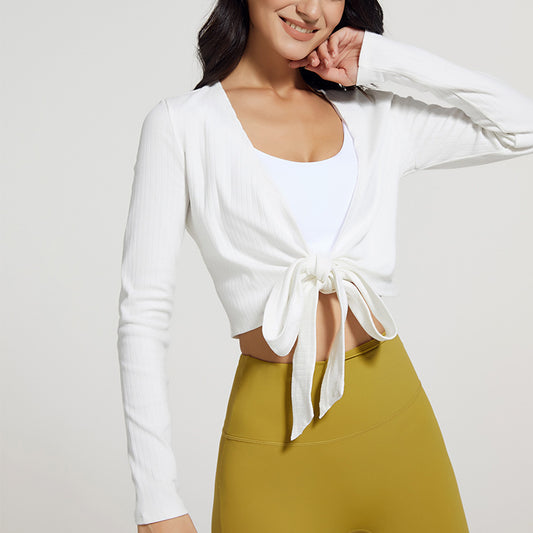 Women's Loose Breathable Long-sleeved Yoga Clothes