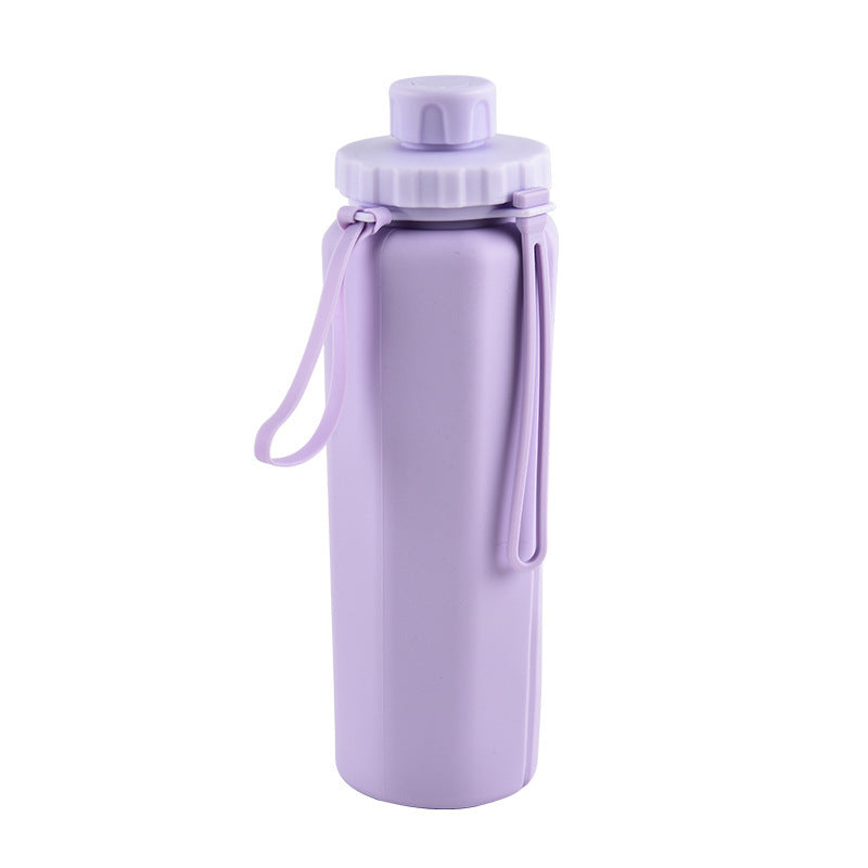 Silicone Folding Cups Outdoor Sports Bottle