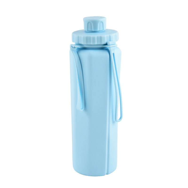Silicone Folding Cups Outdoor Sports Bottle