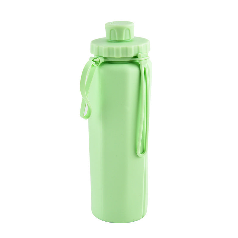 Silicone Folding Cups Outdoor Sports Bottle