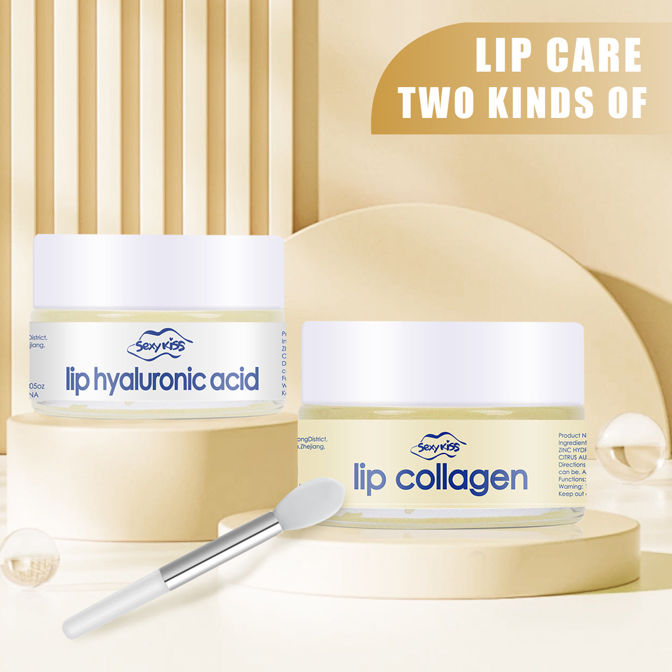 Nourishing Moisturizing Brightening Lip Color Sleep Lip Balm