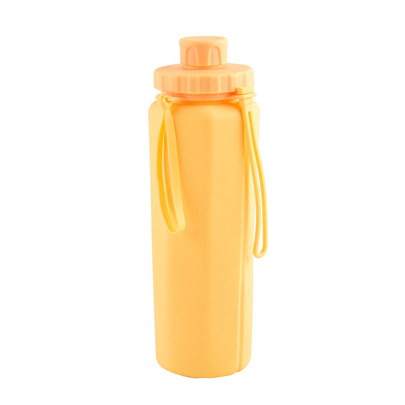 Silicone Folding Cups Outdoor Sports Bottle